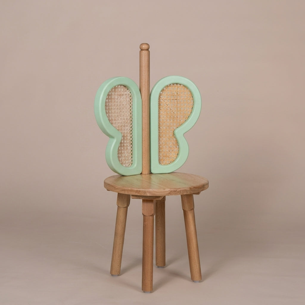 Butterfly Rattan Chair - Green