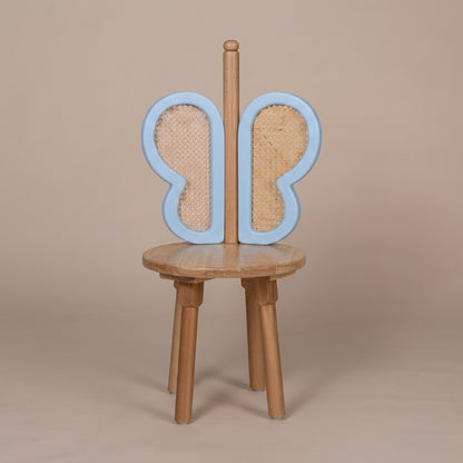 Butterfly Rattan Chair - Blue
