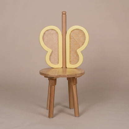 Butterfly Rattan Chair - Yellow