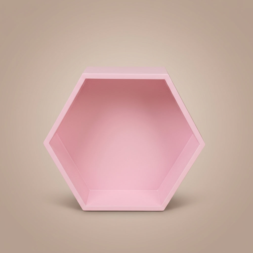 Honey Comb Shelf - Pink