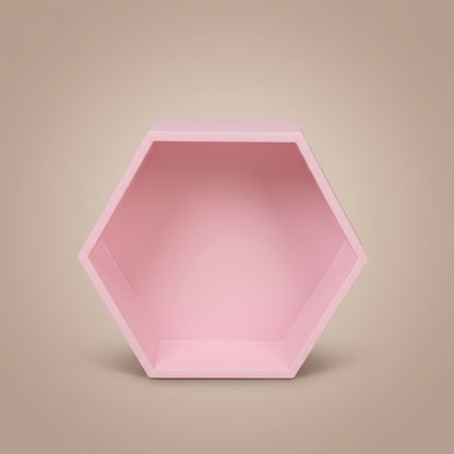 Honey Comb Shelf - Pink