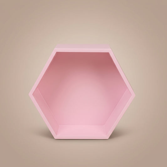 Honey Comb Shelf - Pink
