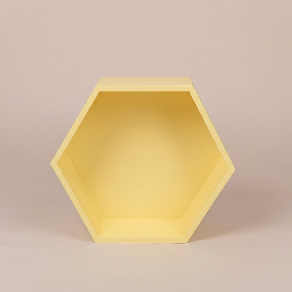 Honey Comb Shelf - Yellow