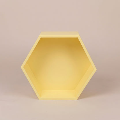 Honey Comb Shelf - Yellow